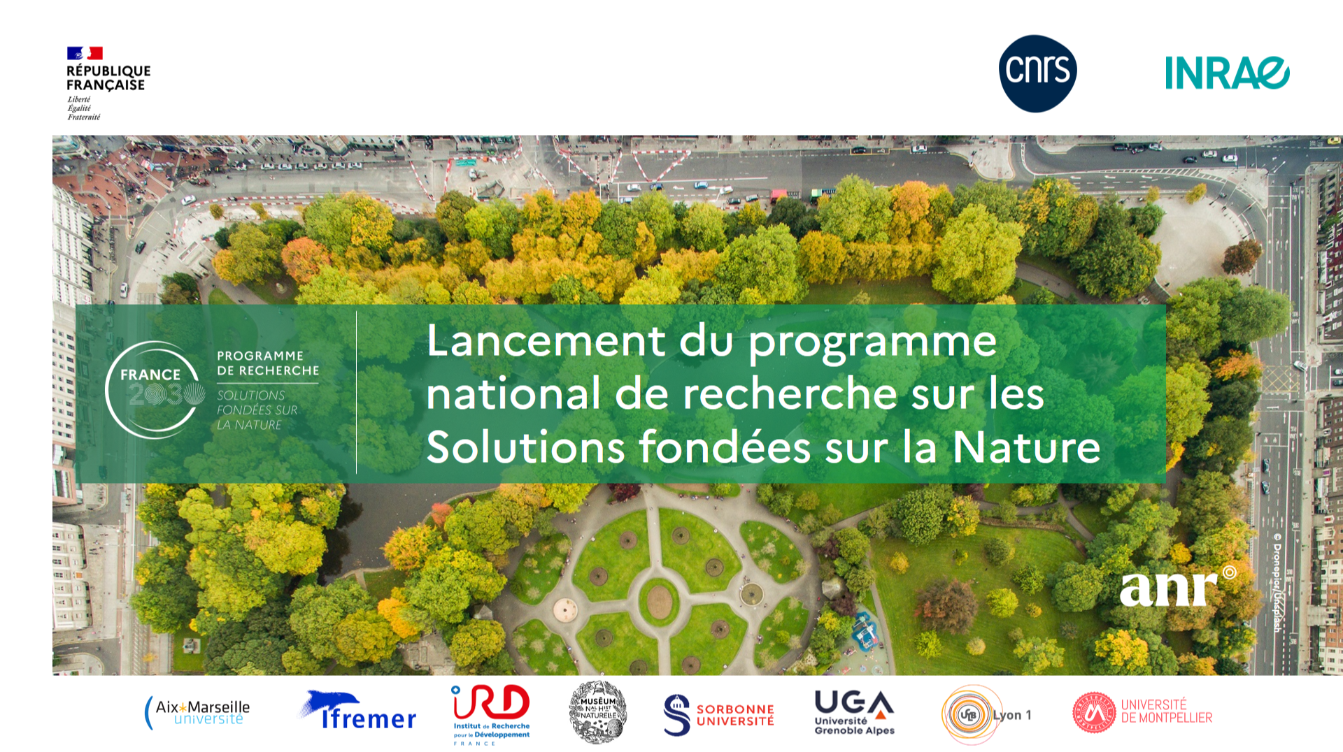  Retour sur le lancement du Programme national de recherche sur les Solutions fondées sur la Nature 