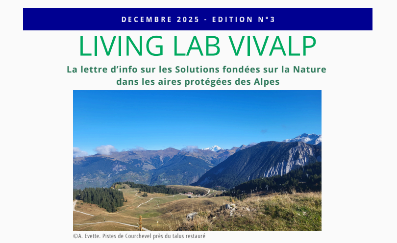  Newsletter Living lab VIVALP – édition n°3 | Décembre 2025 