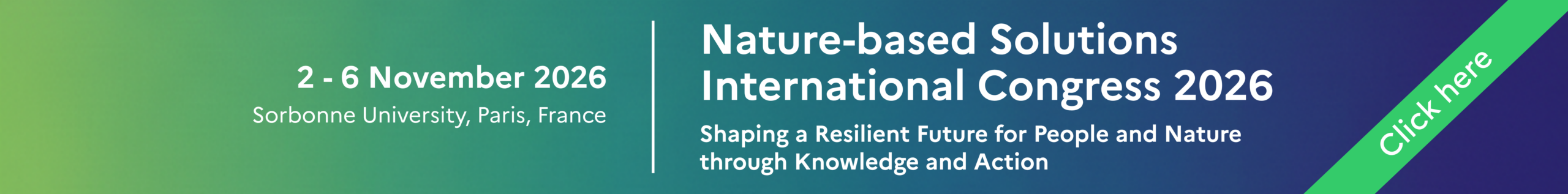 Nature-based Solutions International Congress